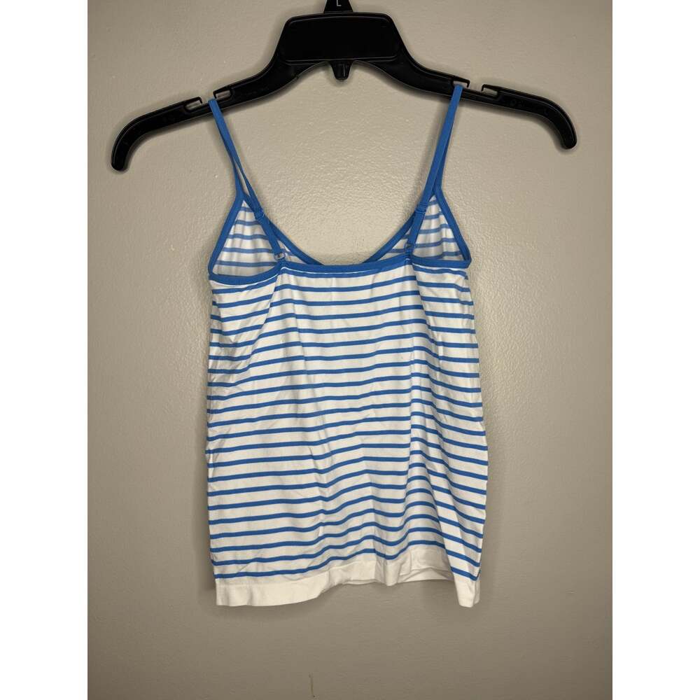 Wild Fable Blue & White Striped Button Front Cami Tank Top Size Small - Picture 5 of 5